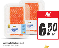  zalmfilet 360 650 jumbo huid naturel min schaal ca. 