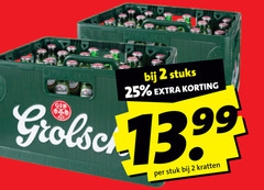  grolsch krat bier 2 25 stuks stuk kratten 