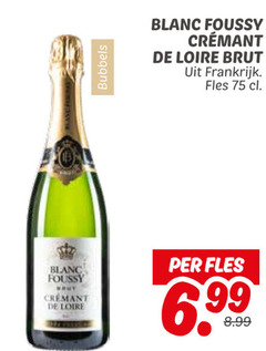  champagne sparkling wijn bubbels blanc loire brut frankrijk fles cremant 6 99 