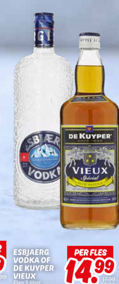  1 99 kuyper vodka vieux esbjaerg fles liter 14 