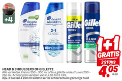  1 2 100 200 250 300 4 2x head shoulders classic ml gilet series mousse raser scheerschuim gillette gel scheergel flacon bus fusion varieeren bussen gevoelige huid stuks 