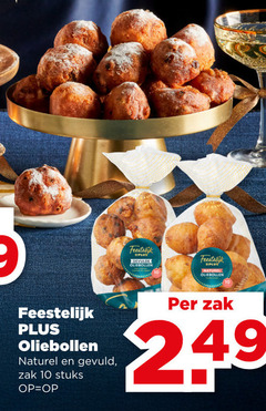  oliebollen 10 feestelijk naturel gevuld zak stuks gevulde 