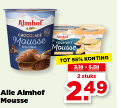 klik op dit plaatje voor een vergroting en voor vergelijkbare aanbiedingen gerelateerd aan
almhof chocolademousse 2 55 chocolade yoghurt mousse original perzik maracuja stuks almhof chocolademousse 2 55 chocolade yoghurt mousse original perzik maracuja stuks