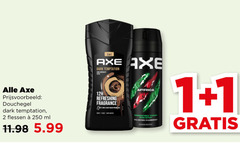 axe douchegel deodorant 1 2 100 250 dark temptation flessen ml 5.99 chocolate refreshing fragrance plant based body face hair wash africa fresh stop bodyspray 
