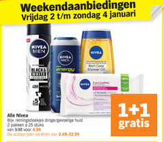  1 2 3 4 25 55 100 200 weekendaanbiedingen vrijdag januari nivea men anti transpirant black white invisible original energy fresh effect huile douche care shower oil natural protection sweat stains irritation caring lingettes droge huid pour peaux complex pro vitamine reinigingsdoekjes gevoelige pakken stuks varieeren 3d it gezicht ogen lippen visage 