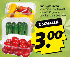  cherry tomaten snackkomkommer 2 250 300 snackgroenten komkommer tomaat schaal paprika schalen 
