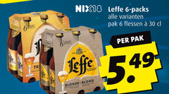  leffe speciaalbieren 6 30 fe nix18 blonde blond pak flessen 