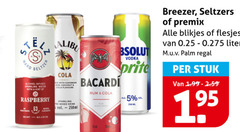  hard seltzer mixdrank 5 250 alcohol infused sparkling water with hint raspberry cola caribbean rum coconut flavours mixed drink 250ml vodka ml breezer premix blikjes 0.25 liter palm regal stuk 