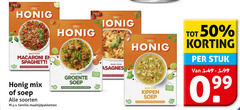  honig maaltijdmix soep 50 99 1867 tafel basis macaroni spaghetti boodschappenlijstje achterzijde mix soorten 06 familie maaltijdpakketten groente kippen stuk 