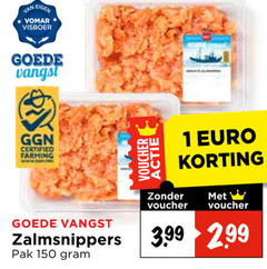  1 150 visboer vangst certified farming zalmsnippers pak voucher 3.99 