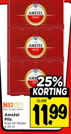  amstel krat bier 24 25 30 nix18 alcohol pils 