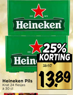 heineken krat bier 24 25 30 pils 