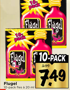  flugel likeur 10 20 pack fles ml 