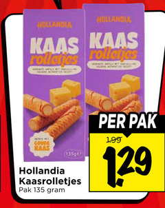  hollandia kaas gouda kaasrolletjes pak 