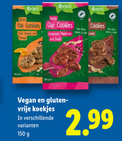  150 vemondo choc chunks and orange free from chocolate gluten vrije koekjes 