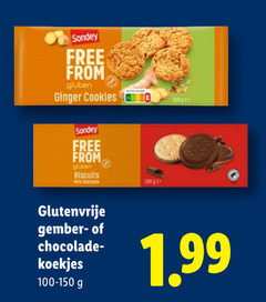  150 sondey free from gluten ginger biscuits 100g glutenvrije gember chocolade koekjes 