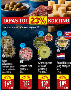  18 23 90 200 tapas pagina basilicum olijven groene pesto witte kaas spaanse plakjes dip telegraaf international excellence awards borrelblokjes jong belegen 48 verse olijvenmix knoflook 110-120 