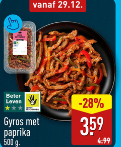  500 gyros paprika date beter leven dieren bescherming 