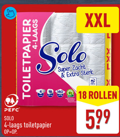  solo toiletpapier 4 18 140 rollen super zacht xxl 