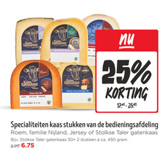  kaas 2 25 450 specialiteit gemaakt boerderij gatenkaas 50 familie nijland roem holland oud gewicht houdbaar jersey belegen specialiteiten stukken bedieningsafdeling ca. 