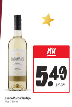  witte wijn 750 rueda jumbo fles ml 