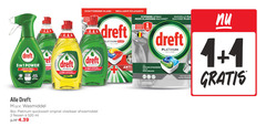  1 2 3 dreft power stop weken spray lave vul veeg essuie glans brillance quickwash 3x langer longtemps platinum all one techno schonere afwas glanzende machine reiniging nettoyage keer vaisselle uitdagingen pour les coriaces vettige filter dr original wasmiddel vloeibaar afwasmiddel flessen ml 