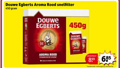  douwe egberts koffie 450 aroma rood snelfilter meester joure erts evenwichtig rond snelfiltermaling 