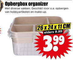  11 24 26 opbergbox organizer vakken o.a. opbergen hobbyartikelen make up cm elders 3.99 
