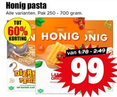  honig pasta 60 99 250 700 pak dieren safari las originele 