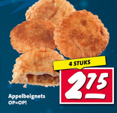  appelbeignets 4 stuks 