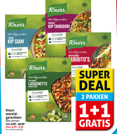  knorr maaltijdmix 1 2 100 200 250 wereldgerechten thaise kip siam belofte groente natuurlijke wereld gerechten soorten familieverpakking italiaanse lasagnette napoletana indiase tandoori groentefit porties mexicaanse super deal pakken 