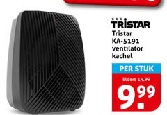  tristar ventilator kachel stuk elders 