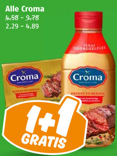 klik op dit plaatje voor een vergroting en voor vergelijkbare aanbiedingen gerelateerd aan
croma olie en vetten 750ml 1 bakken croma olie en vetten 750ml 1 bakken
