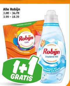  robijn wasverzachter wasmiddel 100 3.99 kartonnen classics color kleuren 1 bot forte em mode wit 