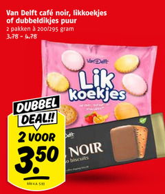  van delft biscuit kinderbiscuit 2 mcafee noir likkoekjes puur pakken 200 dubbel deal koekjes biscuits kilo v.a. 