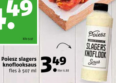  snacksaus kilo slagers knoflooksaus fles ml liter knoflook saus 
