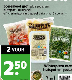  boerenkool hutspot groenten zuurkool aardappelen 2 250 300 500 grof zak kruimige aardappel schaal pesto kilo 