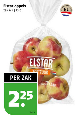 klik op dit plaatje voor een vergroting en voor vergelijkbare aanbiedingen gerelateerd aan
elstar appelen 225 appels zak kilo nederlandse nl bodem zoetzuur inhoud 1 5kg elstar appelen 225 appels zak kilo nederlandse nl bodem zoetzuur inhoud 1 5kg