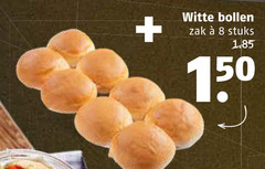  bolletjes 8 150 witte bollen zak stuks 