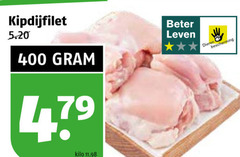  kipdijfilet 400 kilo beter leven dieren bescherming 