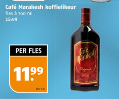  cafe marakesh likeur 700 mcafee koffielikeur fles ml original liter 