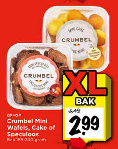  wafels cake mini speculoos bak xl 
