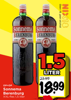  sonnema berenburg 18 xxl fles 1 5 liter alcohol nix18 