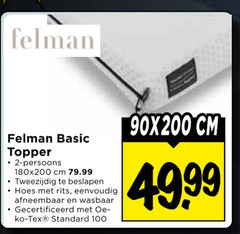  hoeslakens 2 100 felman basic persoons cm tweezijdig hoes rits afneembaar wasbaar gecertificeerd standard 