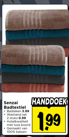  baddoek handdoek 2 100 badtextiel badlaken 3.99 washand stuks hotelkwaliteit luxe boord gemaakt katoen 