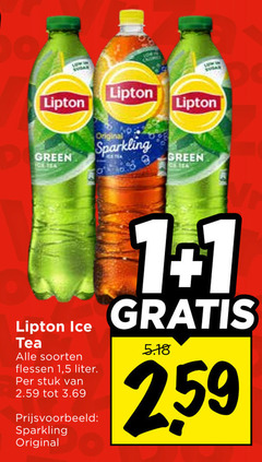  lipton ice tea 1 sugar green original sa sparkling soorten flessen 5 liter stuk 