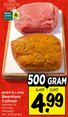  beenham 500 land beter leven culinair naturel honing mosterd 