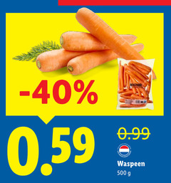  worteltjes 500 waspeen 