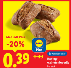  broodjes bakker honing stuk 