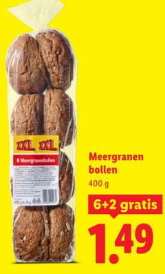  bolletjes 2 6 8 400 xxl meergranenbollen meergranen bollen 